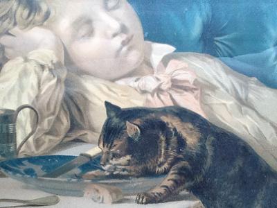 Sophie Anderson An Opportune Moment Vintage Print