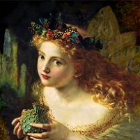 Sophie Anderson Take the Fair Face of Woman (also 
known as Fairy Queen) Fine Art Print