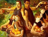 Sir Stanley Spencer Apple Gatherers