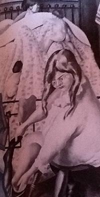 Sir Stanley Spencer Going to Bed
