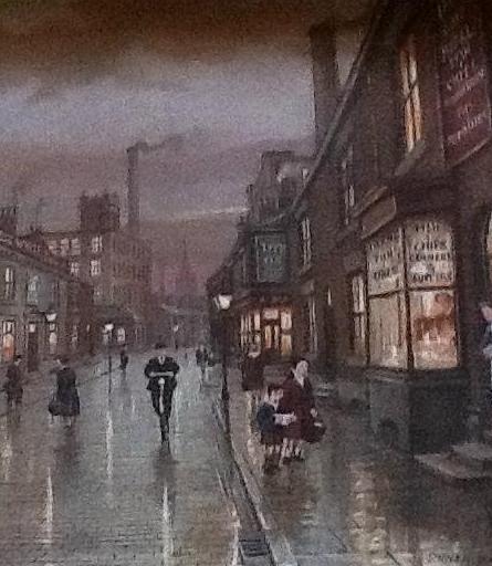 Steven Scholes Fish & Chips Signed Print