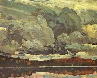 Tom Thomson (Group of Seven) Grey Sky Print