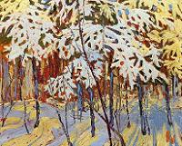 Tom Thomson (Group of Seven) Snow Covered Tree Print