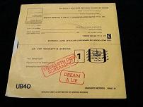 UB40 The Earth Dies Screaming / Dream A Lie 1980 UK AA-sided 7