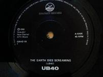 UB40 The Earth Dies Screaming / Dream A Lie 1980 UK AA-sided 7