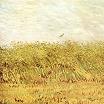 Vincent van Gogh A Wheatfield Print