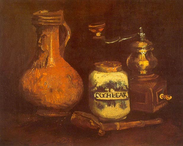 Vincent van Gogh Coffee Mill 24 Inch Canvas Print
