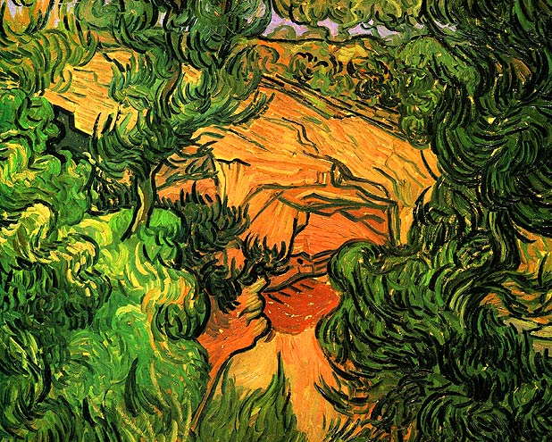 Vincent van Gogh Entrance to a Quarry 24 Inch Canvas Print