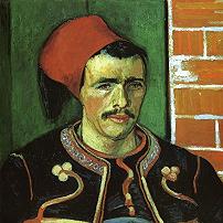 Vincent van Gogh The Zouave Fine Art Print