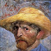 Vincent van Gogh Self Portrait Fine Art Print