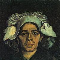 Vincent van Gogh Peasant Woman, Portrait of Gordina de Groot Fine Art Print
