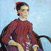 Vincent van Gogh La Mousme Fine Art Print
