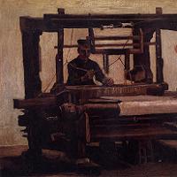 Vincent van Gogh Weaver, seen from the Front Fine Art Print
