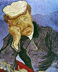 Vincent van Gogh Portrait of Dr Gachet Print
