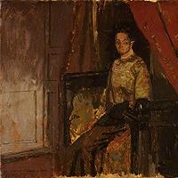 Walter Sickert - Woman Seated on a Bed, Dieppe Fine Art Print
