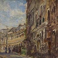 Walter Sickert - Lansdown Crescent, Bath Fine Art Print