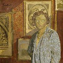 Walter Sickert - Lady in Blue (also known as Lady Berwick) Fine Art Print