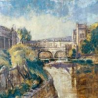Walter Sickert - Pulteney Bridge, Bath Fine Art Print