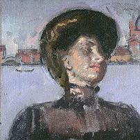 Walter Sickert - The Lady in the Gondola Fine Art Print
