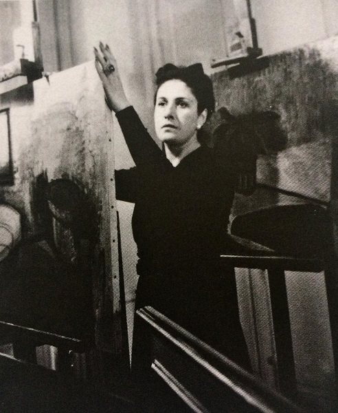 Dora Maar in her studio