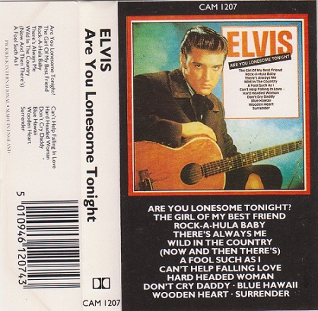 PLAY TESTED: Elvis - Are You Lonesome Tonight Cassette, Compilation (UK ...