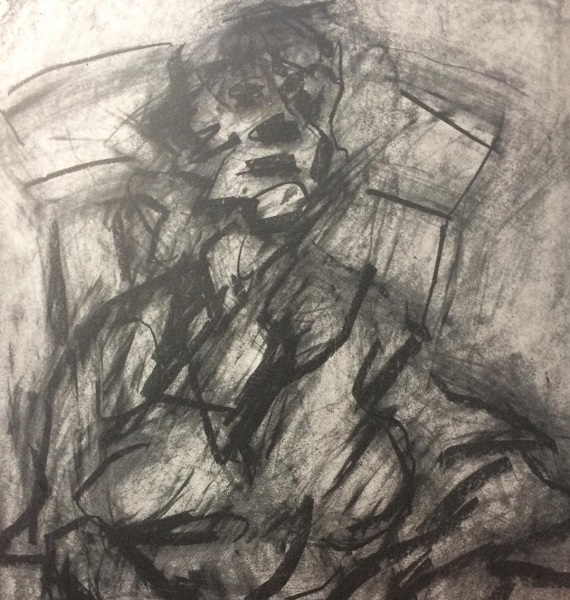 Frank Auerbach JYM Seated III