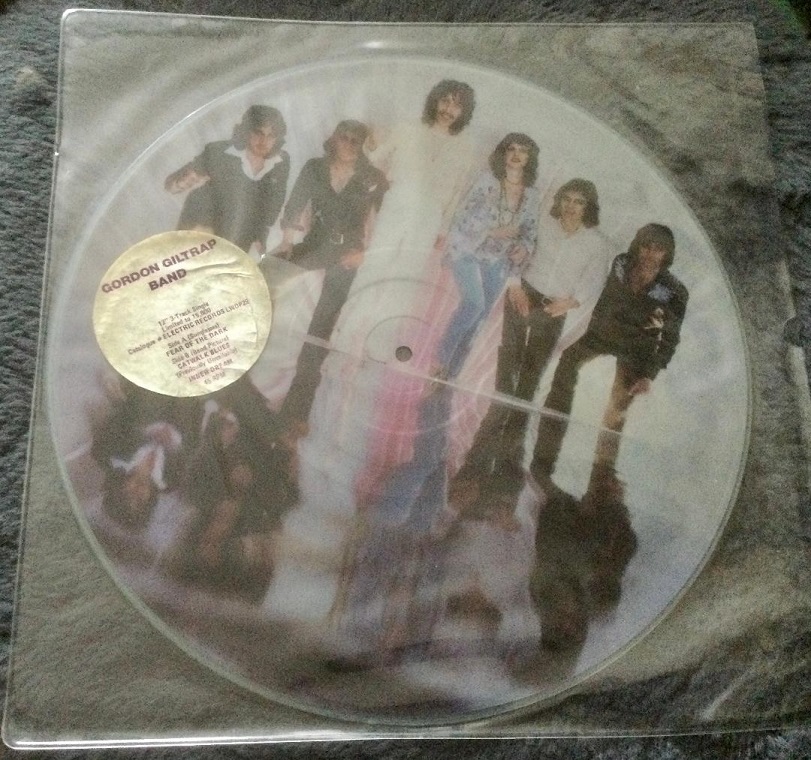 Gordon Giltrap Band Fear 12 pic disc