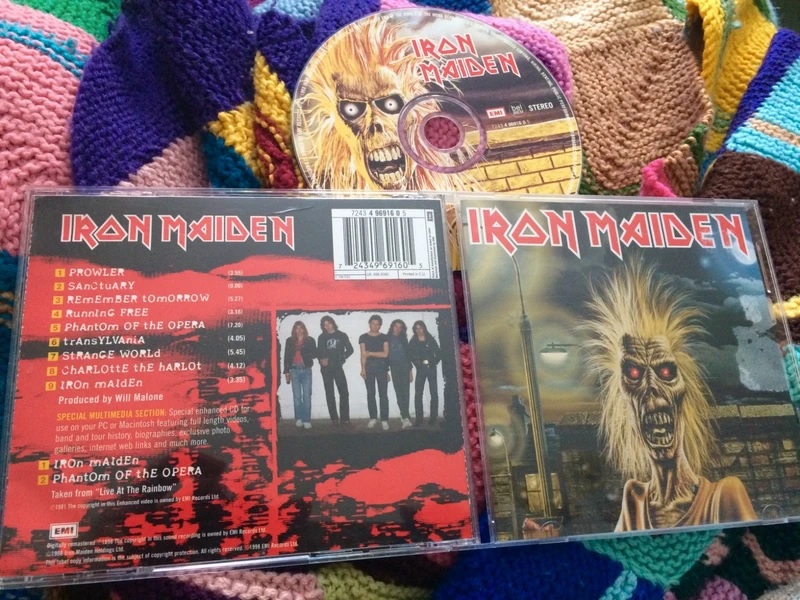 Iron Maiden Iron Maiden Enhanced CD (1998)