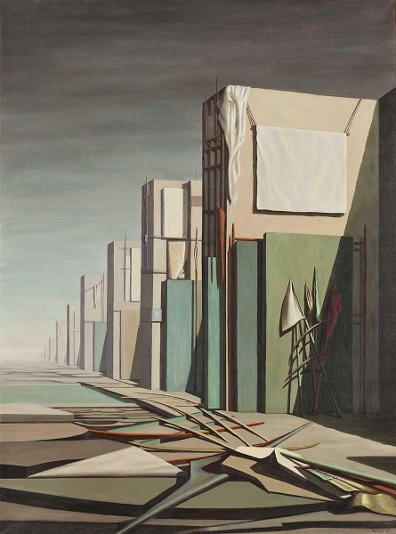 No Passing by Kay Sage