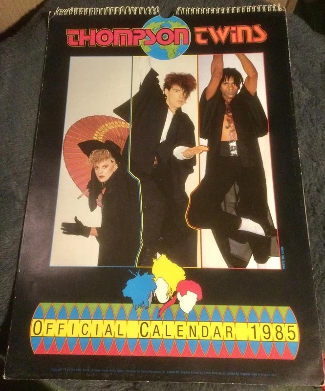 thompson twins calendar