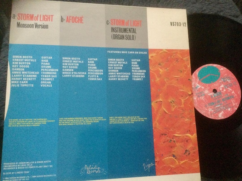 Working Week ‎– Storm Of Light Vinyl 12